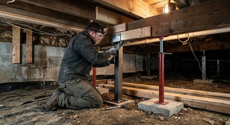 Foundation Structural Repair in Chesapeake Beach, MD
