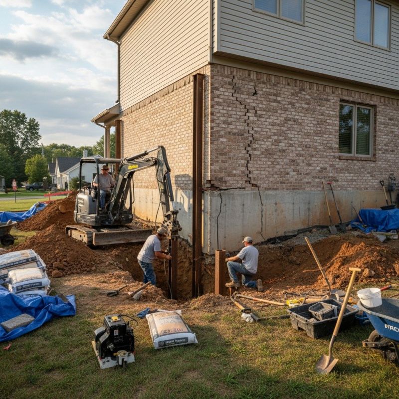 Foundation Structural Repair in Edgewater, MD