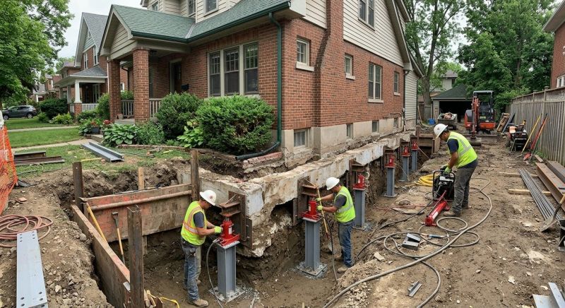 Foundation Underpinning in Suitland, MD