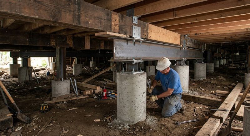 Foundation Underpinning in Suitland, MD