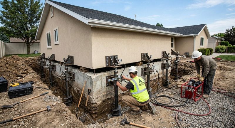 Home Foundation Leveling in Millersville, MD