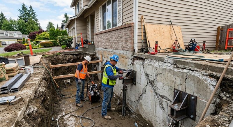 Home Foundation Repair in Lorton, VA