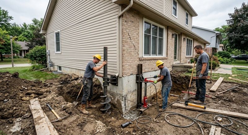 House Foundation Repair in Annandale, VA