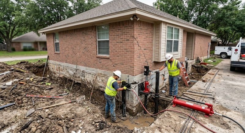 House Foundation Repair in Sandy Spring, MD