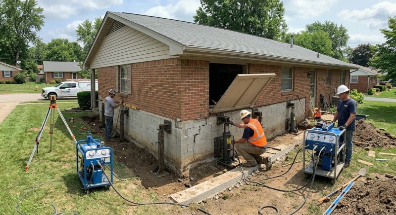 House Leveling in Clinton, MD