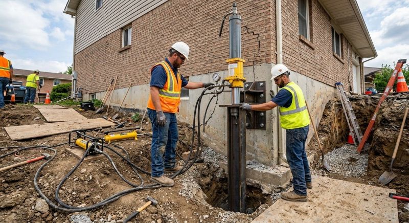 Settling Foundation Service in Dunkirk, MD