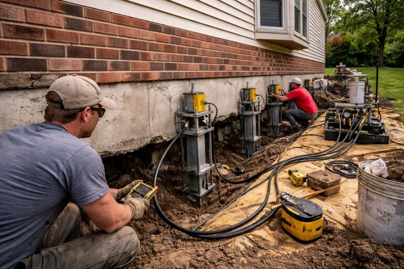 Settling Foundation Service in Hanover, MD