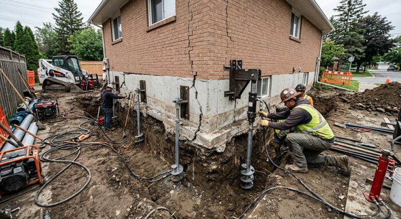 Sinking Foundation Repair in Fort Washington, MD