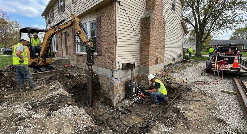 Sinking Foundation Repair in Kensington, MD