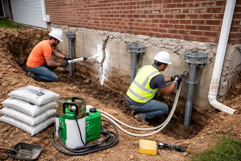 Structural Foundation Repair in Bowie, MD