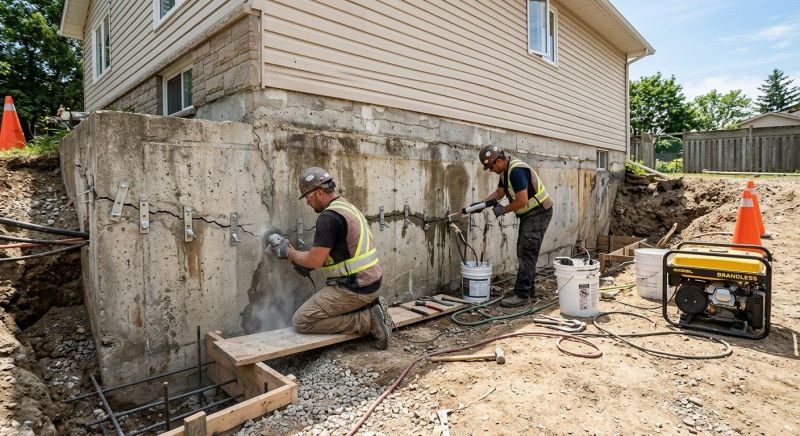 Structural Foundation Repair in Crownsville, MD
