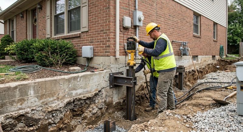 Structural Foundation Repair in Derwood, MD