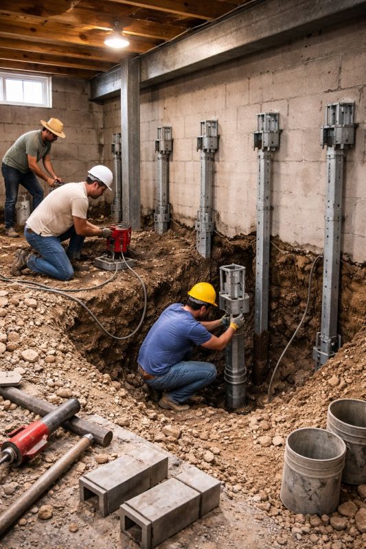 Structural Underpinning in Suitland, MD