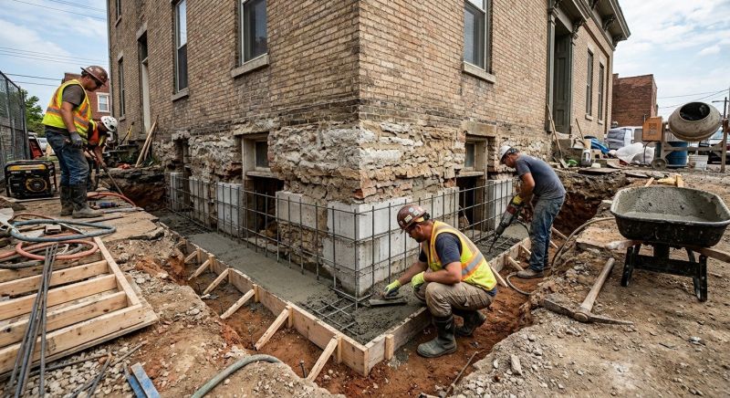 Underpinning Repair in Suitland, MD